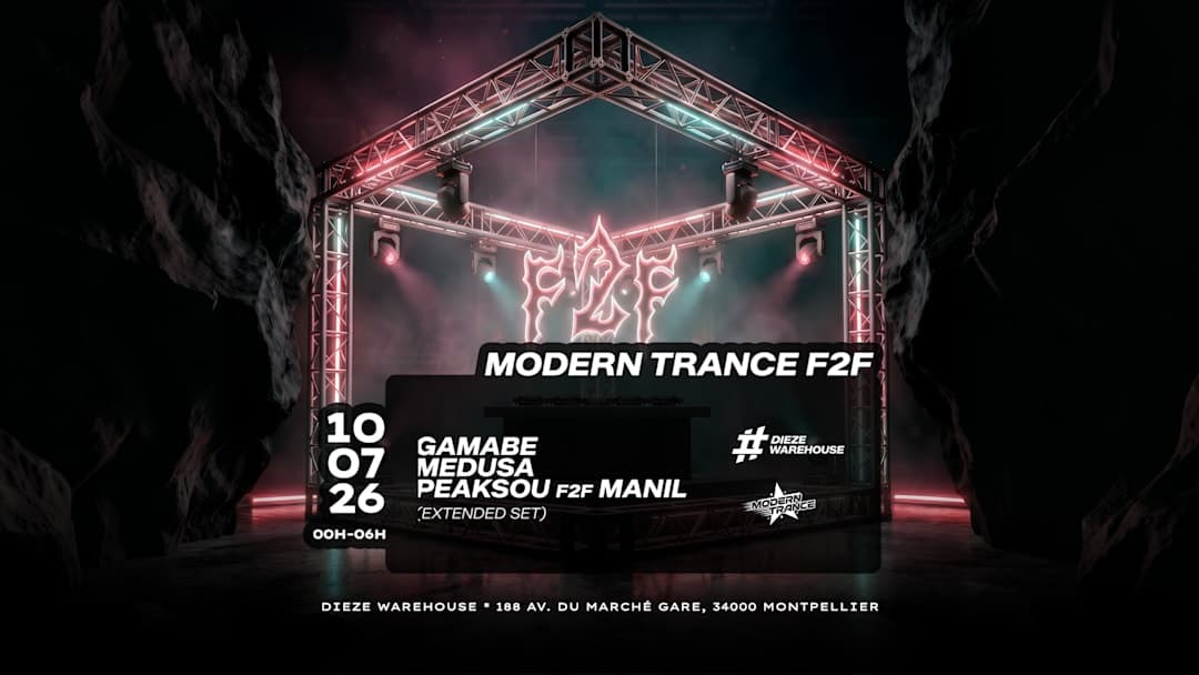 Modern Trance F2F : Peaksou F2F Manil, Medusa, Gamabe