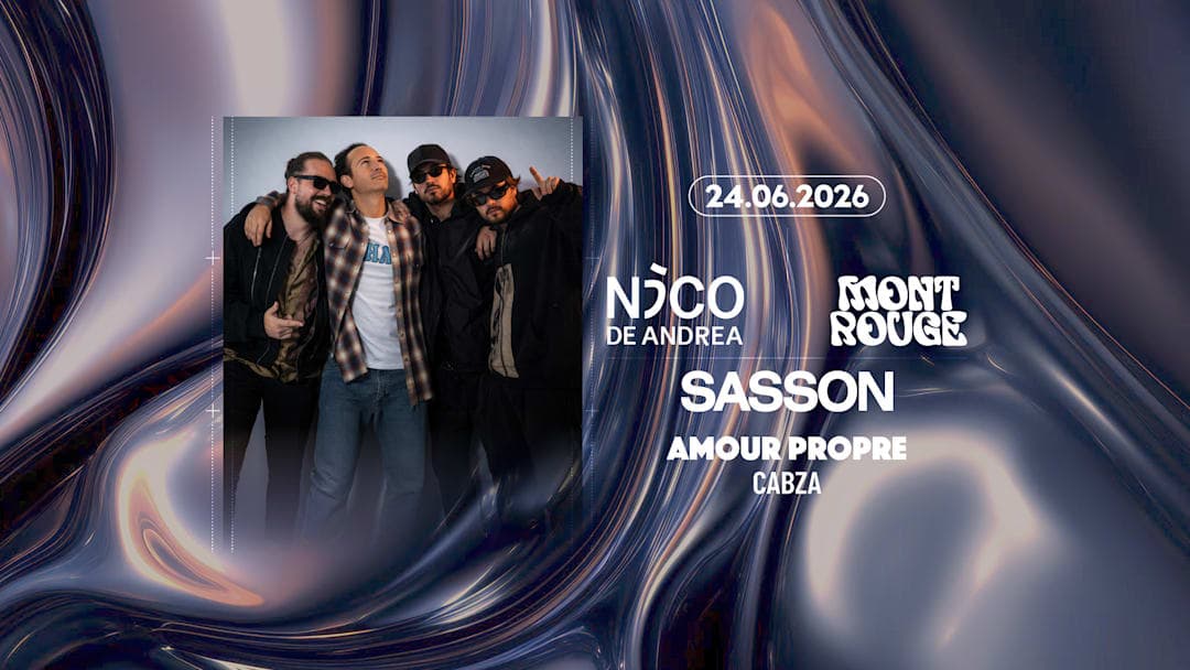 MONT ROUGE + NICO DE ANDREA + SASSON x PONEY CLUB 2026