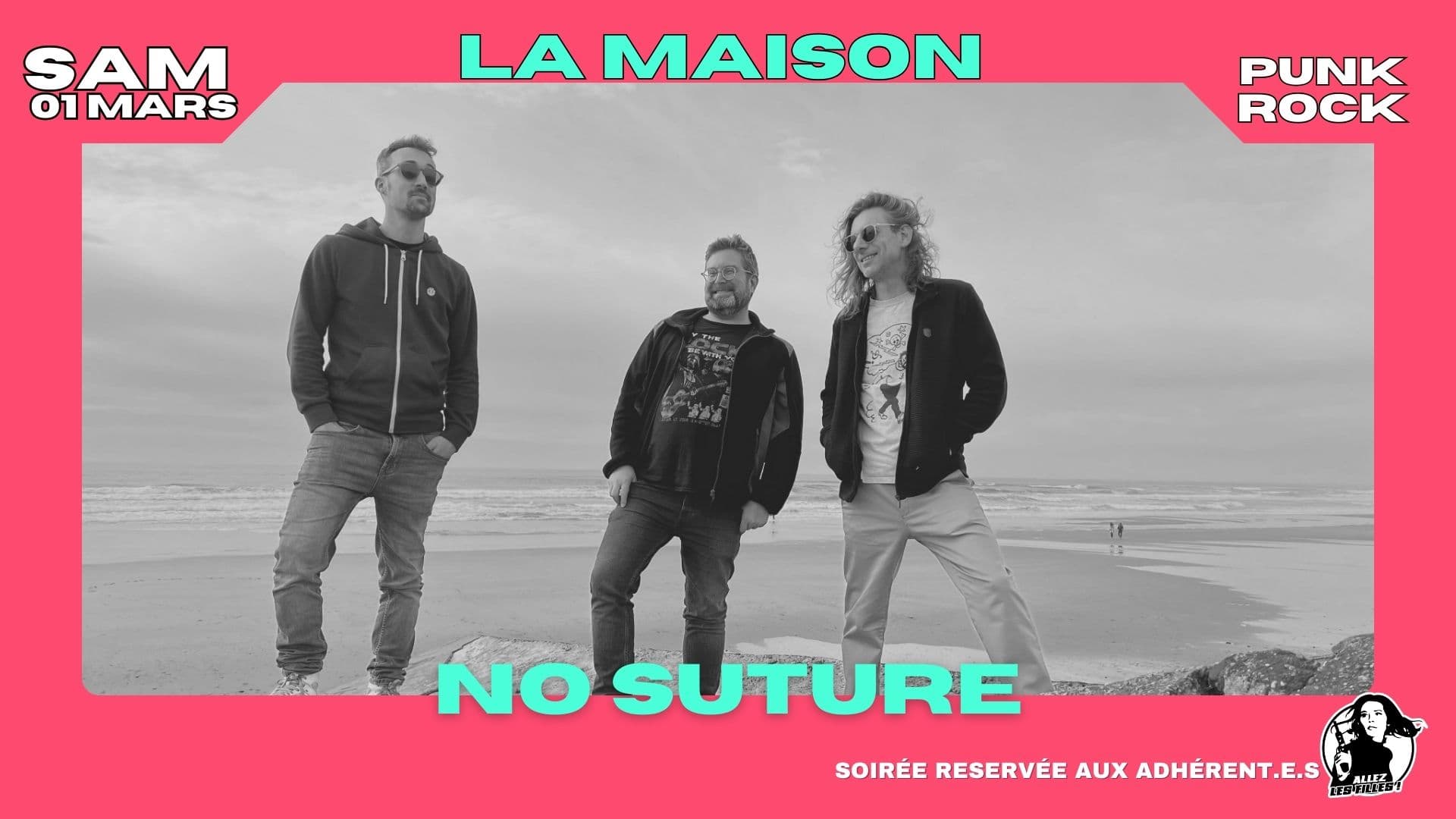 No Suture + Lundi Treize