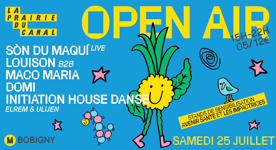 Open air- Louison b2b Maco Maria, Sòn du Maquís (live), Domi