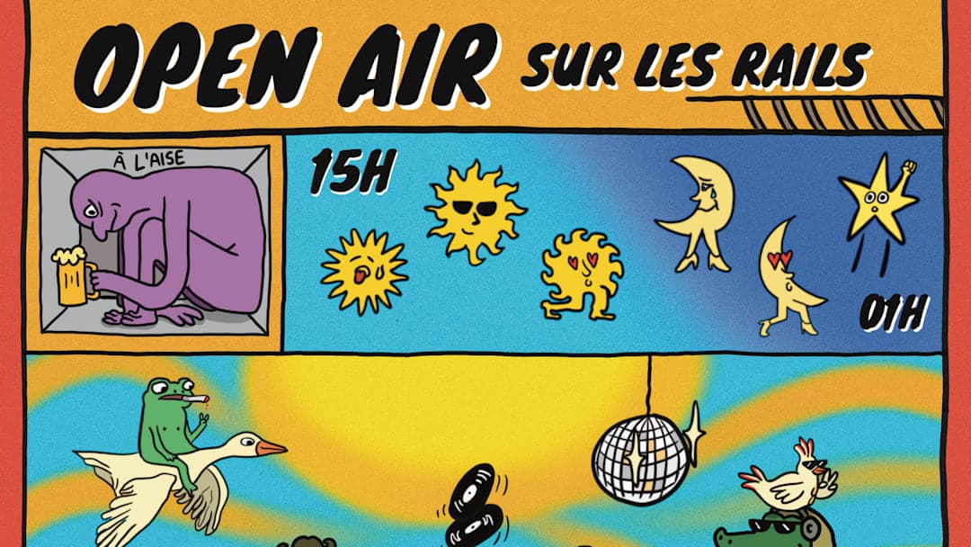 Open-Air sur les rails ~ Quartier Libre au TLM (gratuit)