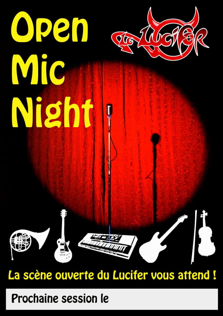 Open Mic Night Scène
