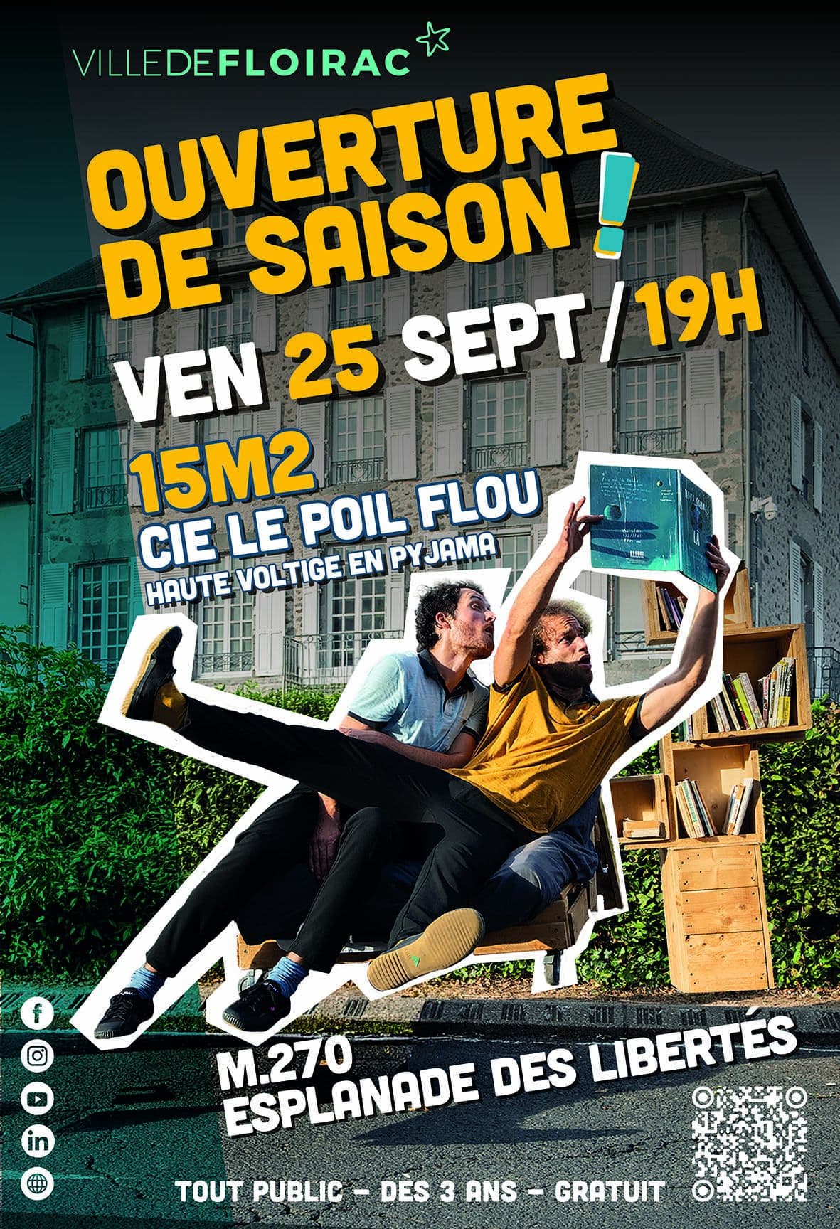 15m2 - Cie Le Poil Flou