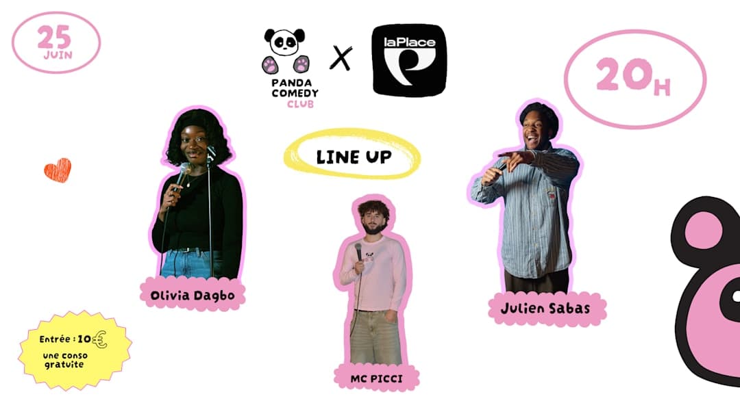 Panda Comédie Club x LAPLACE