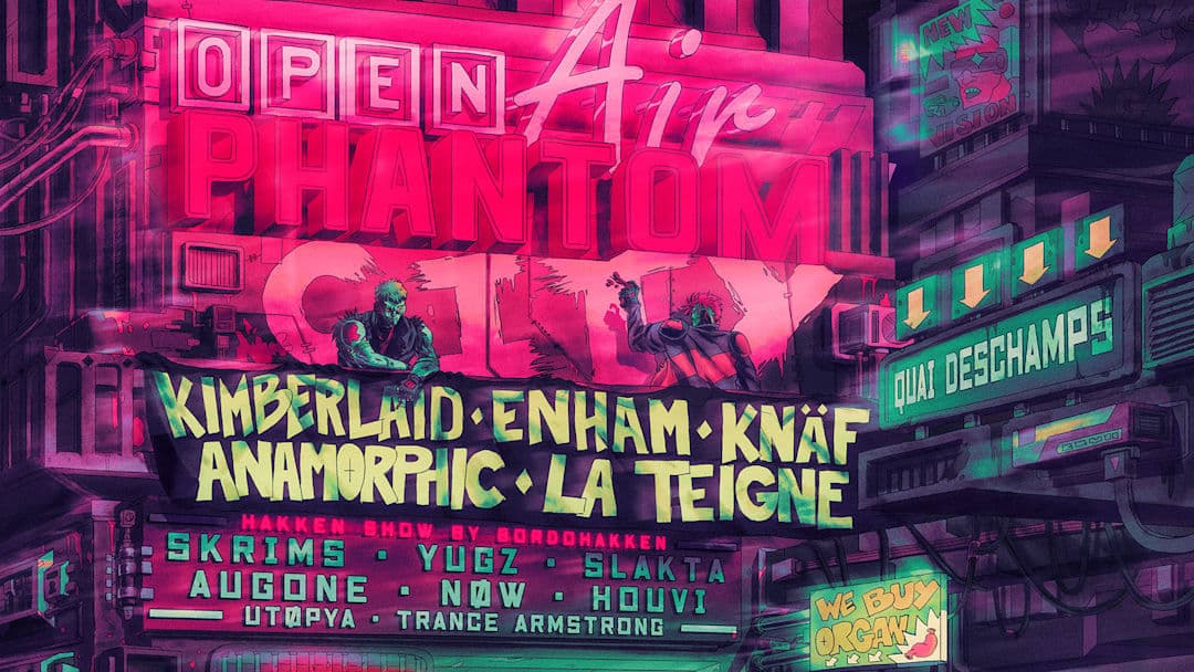Phantom Open Air : Kimberlaid, Enham, Knäf, Anamorphic & More