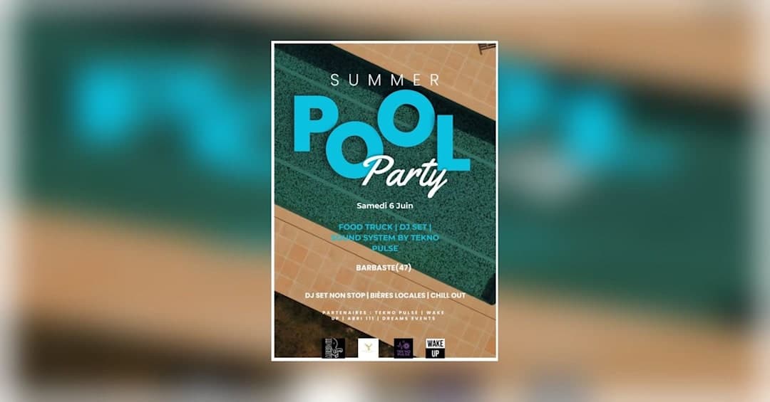Pool Party Barbaste