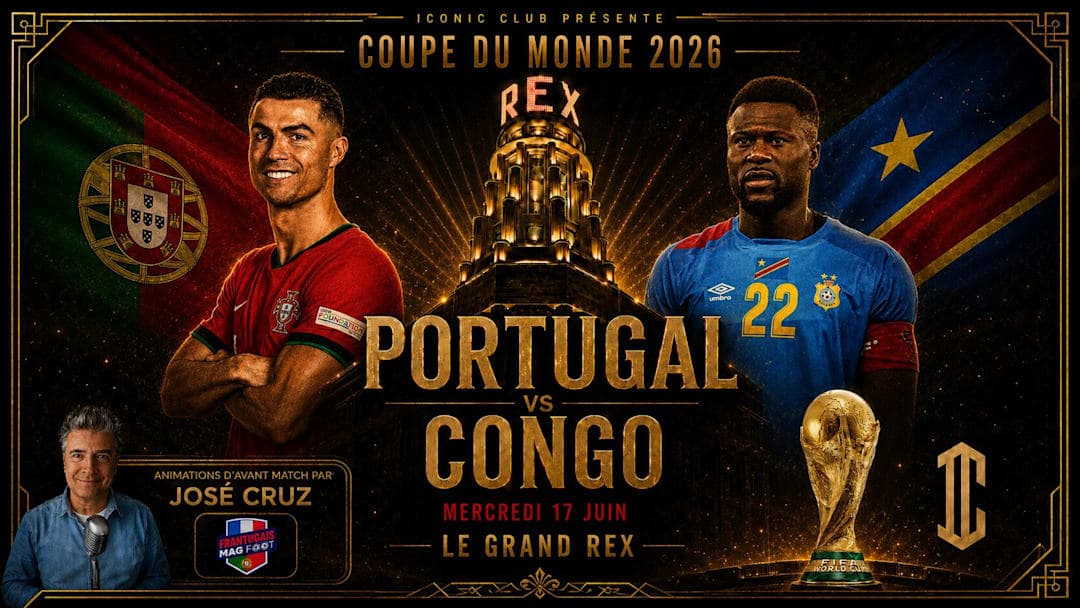 PORTUGAL VS RD CONGO - COUPE DU MONDE AU GRAND REX