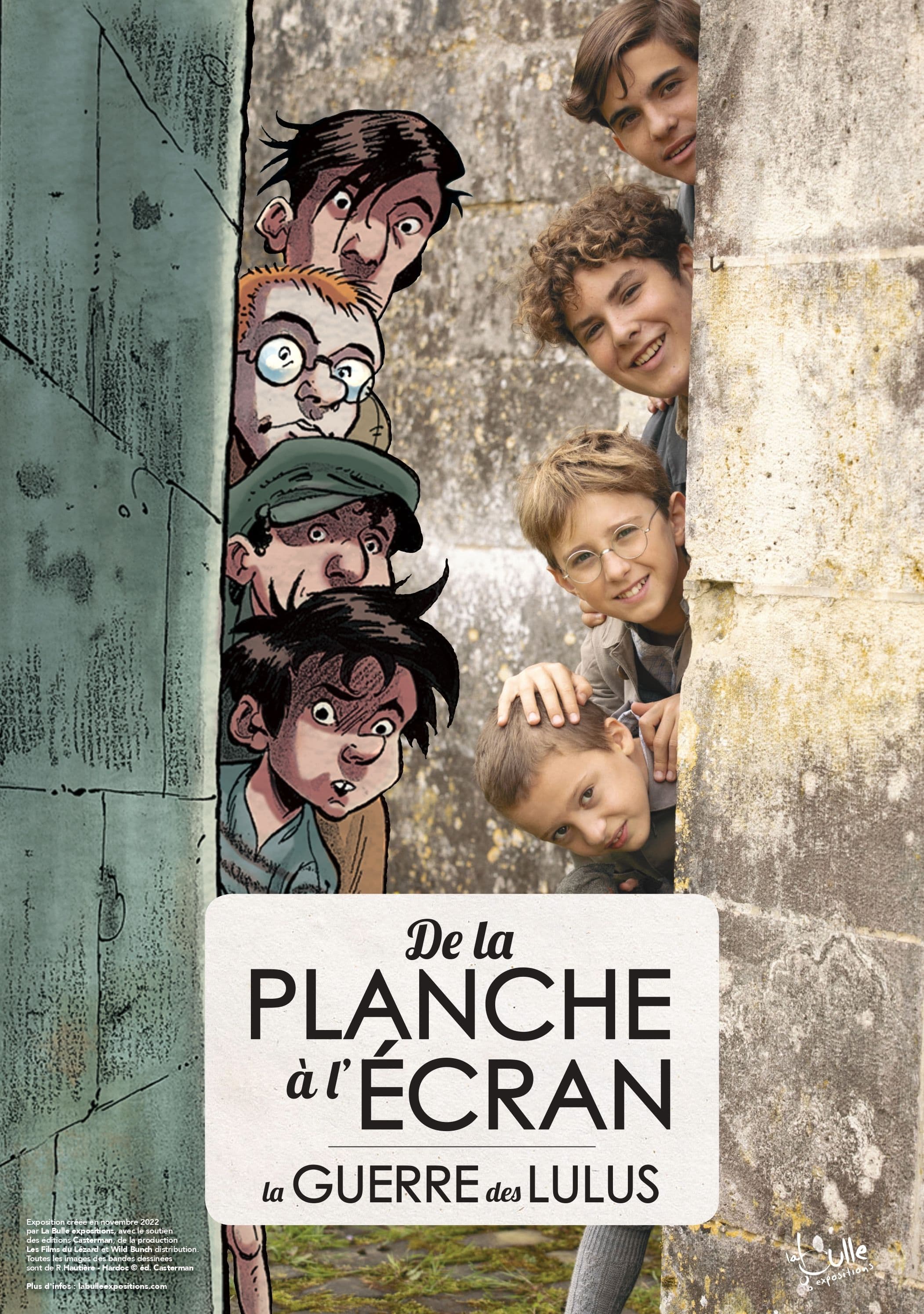De la planche à l'écran - La Guerre des Lulus