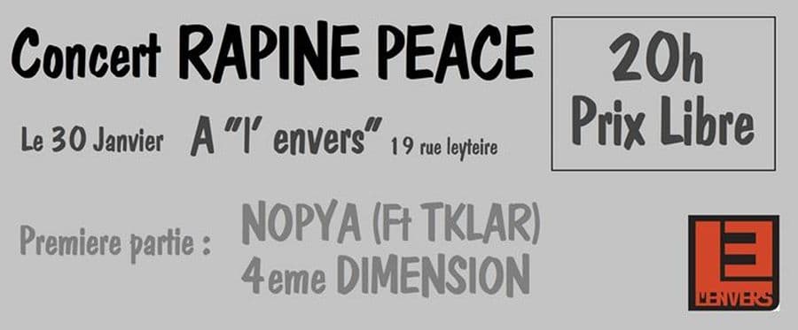 RAPINE PEACE + Nopya & 4d