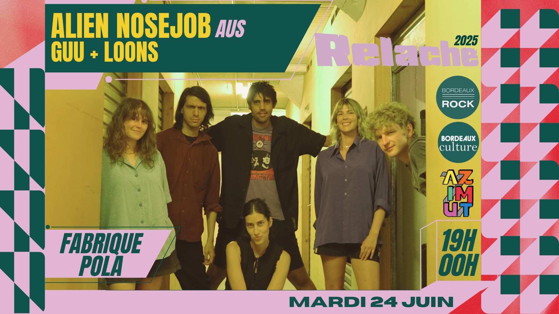 RELACHE : ALIEN NOSEJOB + GUU + LOONS