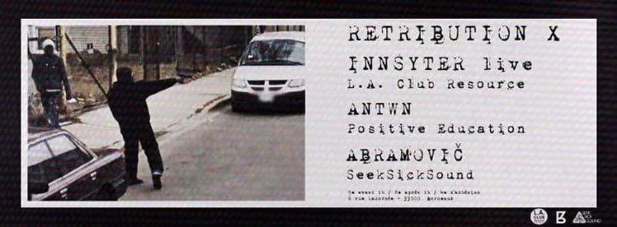 RETRIBUTION #10 + Innsyter live + Antwn + Abramovič