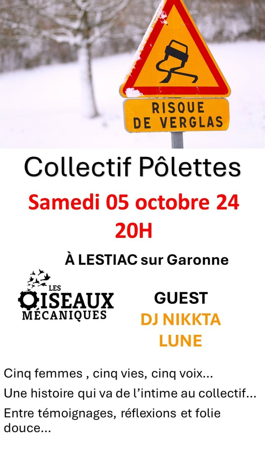 Risque de verglas par le collectif Pôlettes