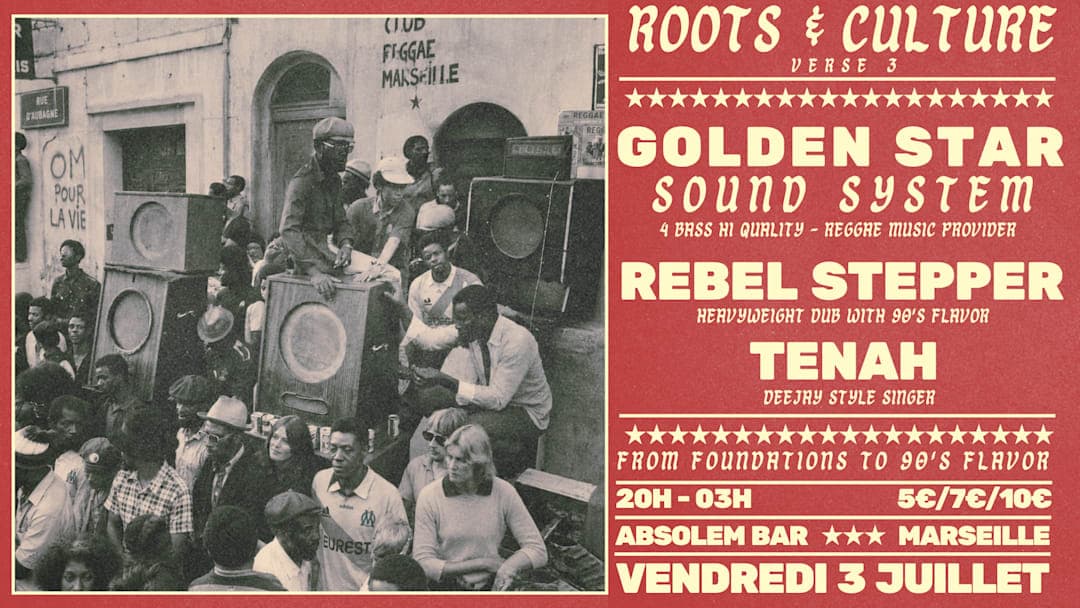 ROOTS AND CULTURE DUB SESSION 3 ABSOLEM BAR