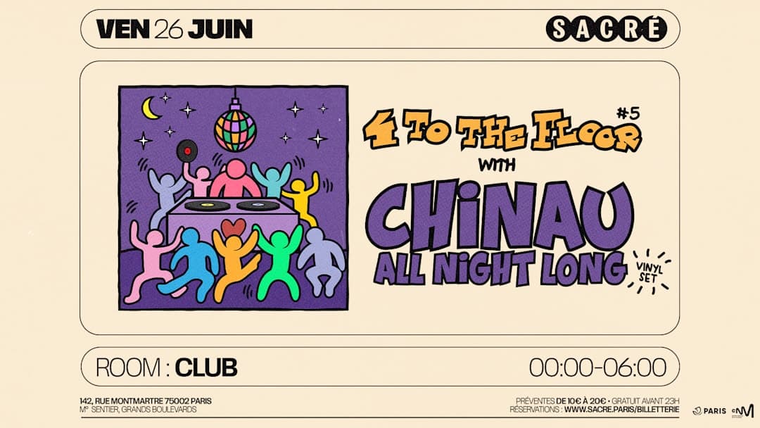Sacré présente : 4 To The Floor #5 by Chinau