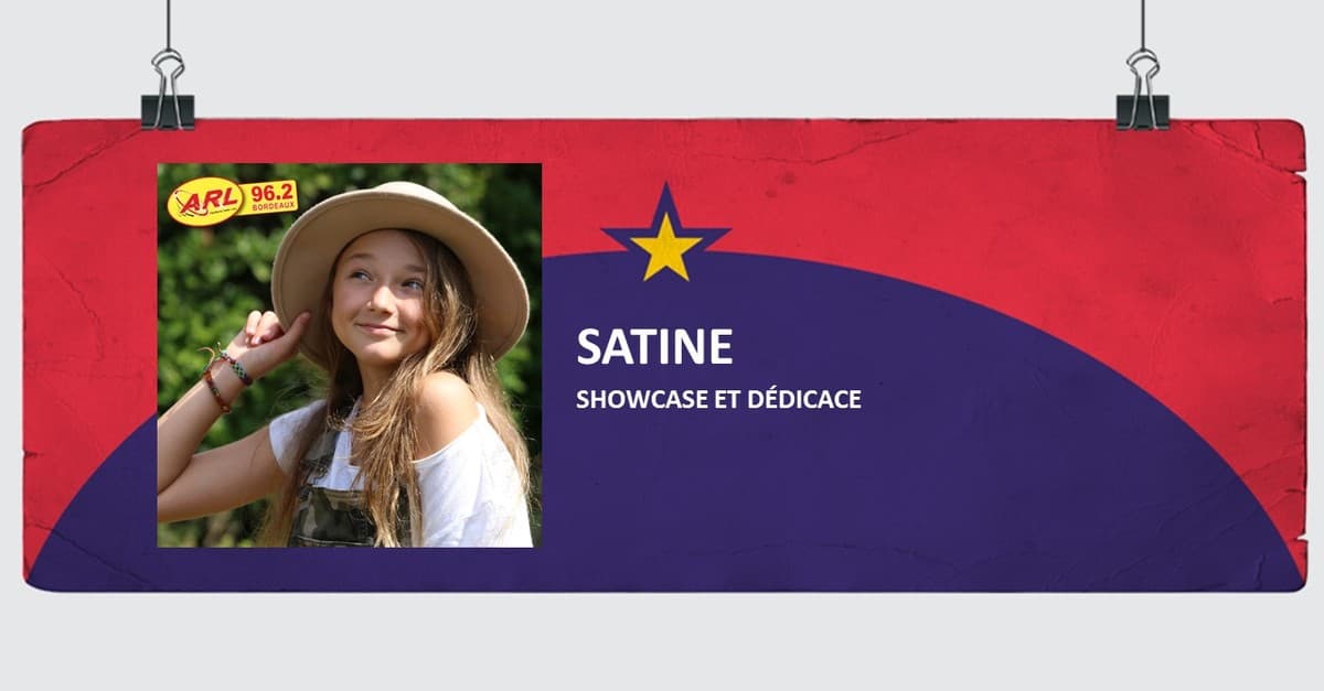 SATINE en showcase et dédicaces