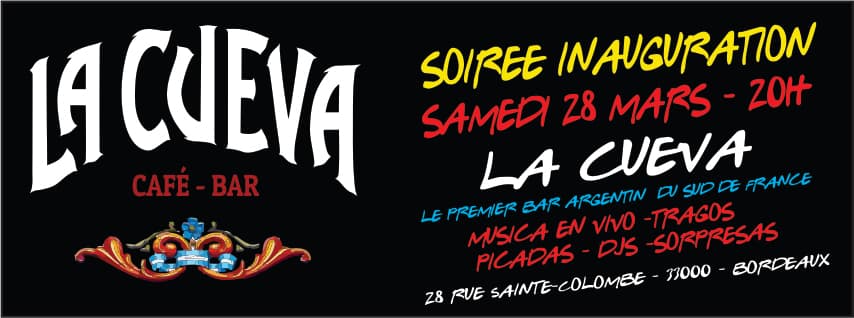 SOIREE INAUGURATION La Cueva