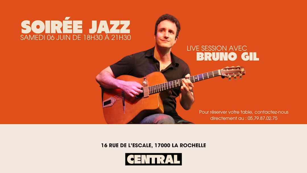Soirée Jazz avec Bruno Gil