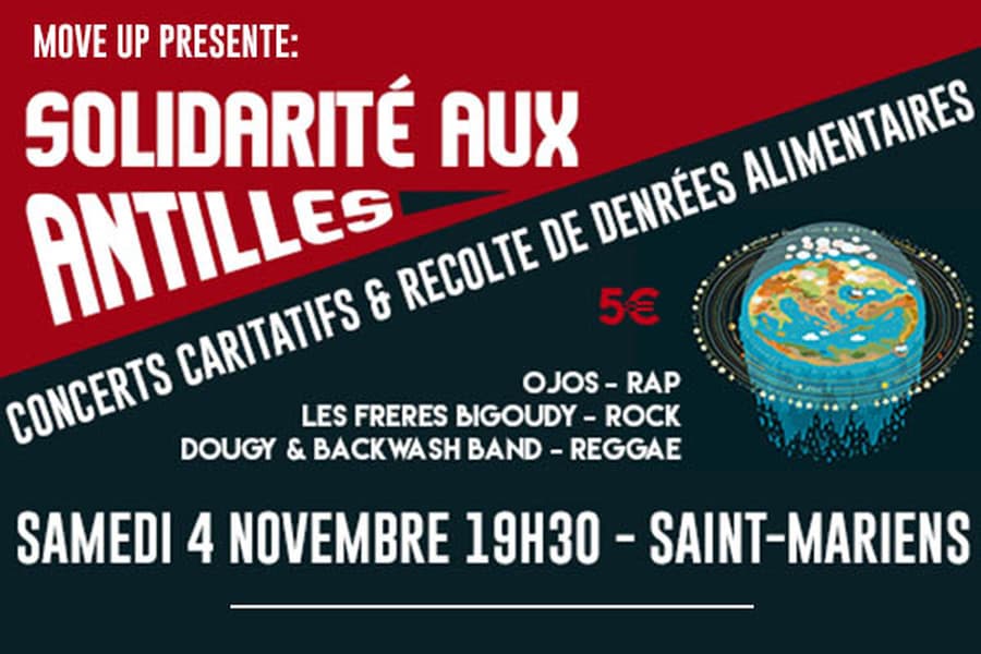 Solidarité aux Antilles - Concerts & Art de Rue
