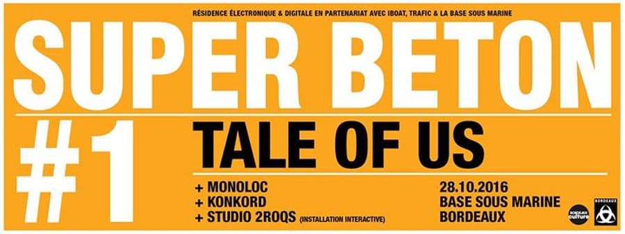 SUPER BETON #1 - Tale Of Us, Monoloc, Konkord + Studio 2roqs