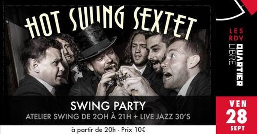 Swing Party avec le Hot Swing Sextet