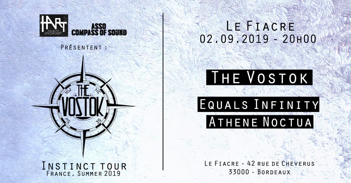 THE VOSTOK + EQUALS INFINITY + ATHENE NOCTUA