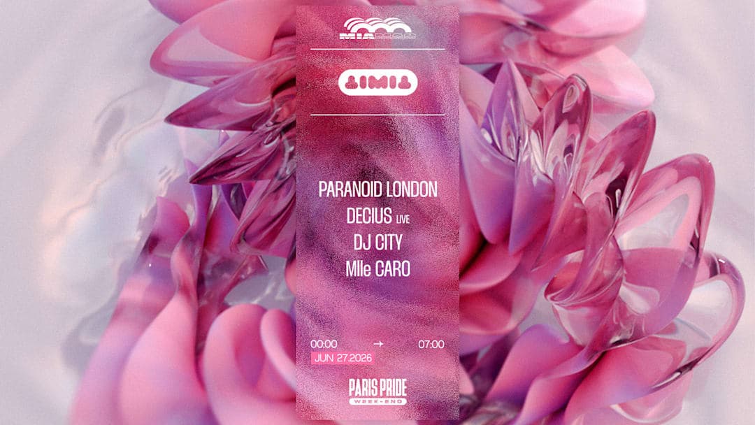 TIMIT · PRIDE EDITION W/ PARANOID LONDON, DECIUS LIVE & MORE