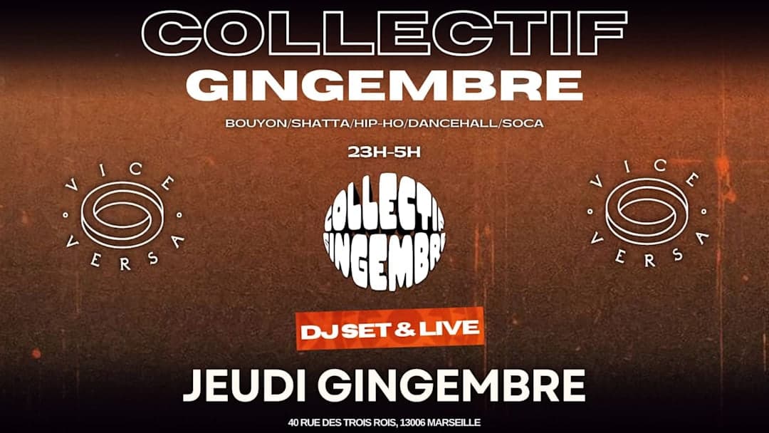 TOUS LES JEUDIS : COLLECTIF GIMGEMBRE (DJ SET & LIVE)