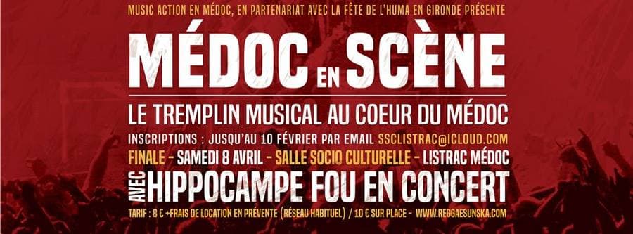 Tremplin Médoc en Scène avec Hippocampe Fou