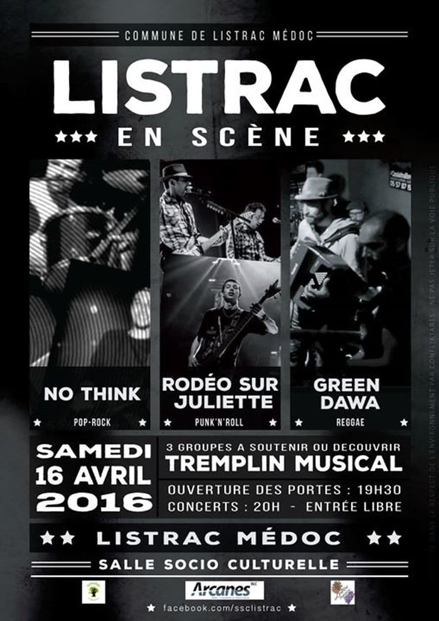 TREMPLIN MUSICAL - LISTRAC EN SCÈNE