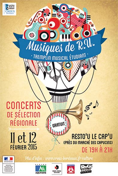 Tremplin Musiques de R.U (selections)