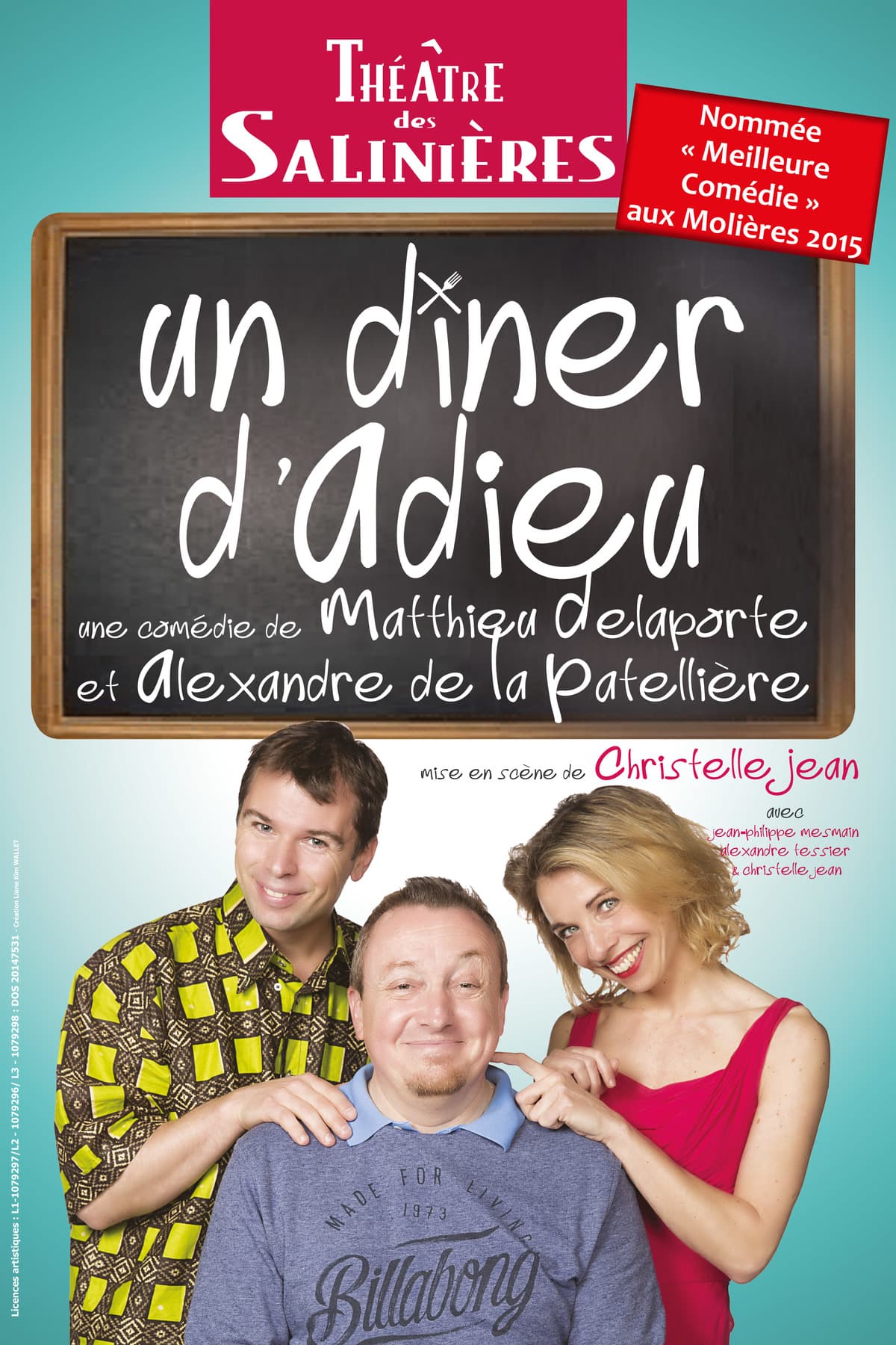 Un Diners D’Adieu - Comédie A.De La Patelliere & M. Delaporte