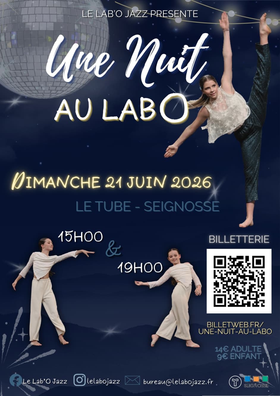 Une Nuit au Lab'O : spectacle de fin d'année du Lab'O Jazz
