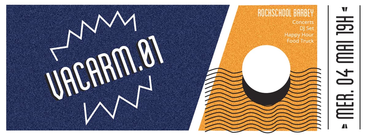 VACARM.01 AVEC BLACKBIRD HILL + DJ MUSASHI + LABEL EPOK + SIZ + LESS MINDED + DJ SET LIEU PUBLIC