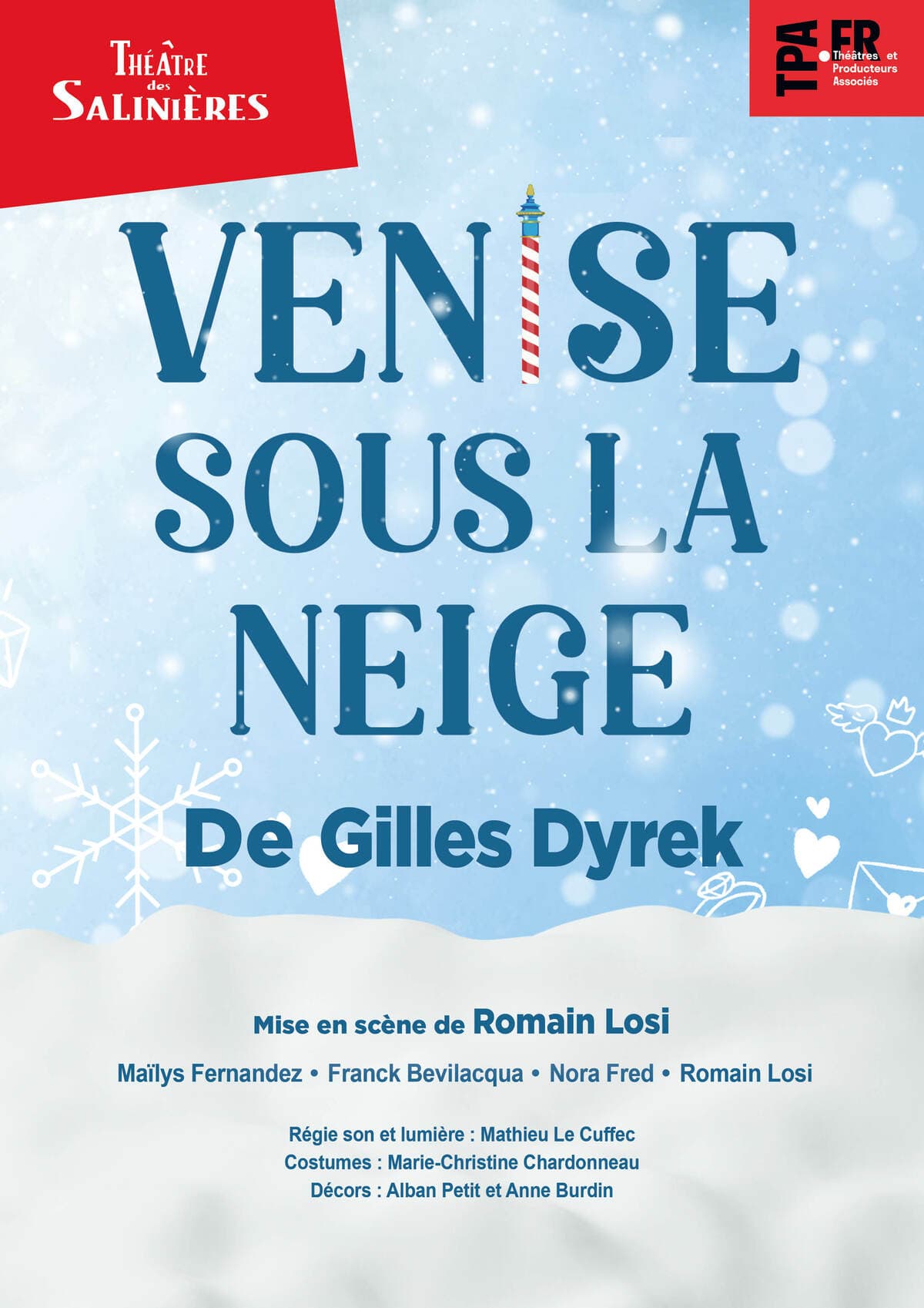 Venise sous la neige