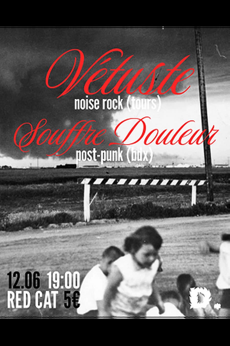 Vétuste (Noise Rock / Tours) + Souffre Douleur (Post-Punk / Bordeaux)