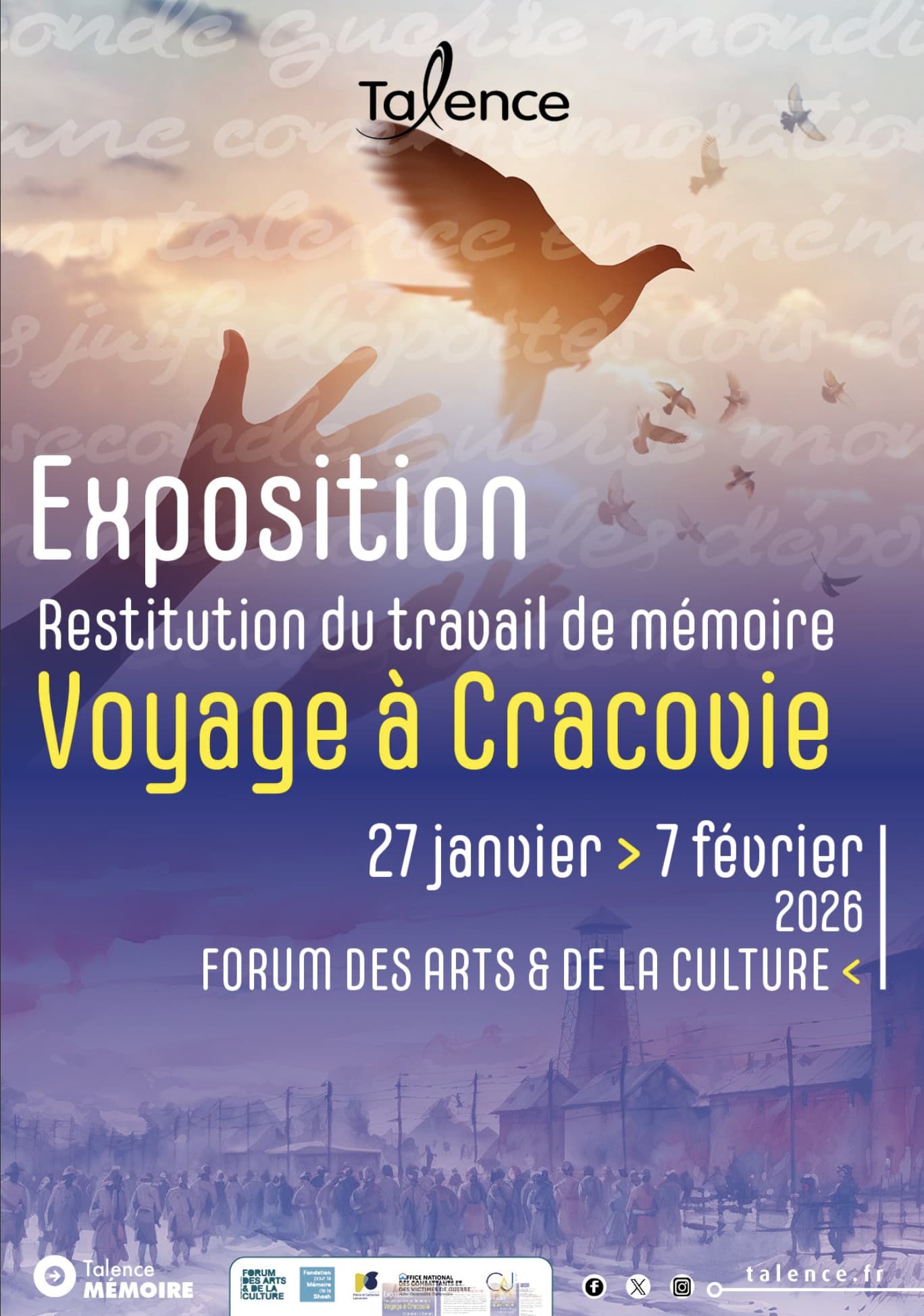 Voyage à Cracovie, restitution du travail de mémoire