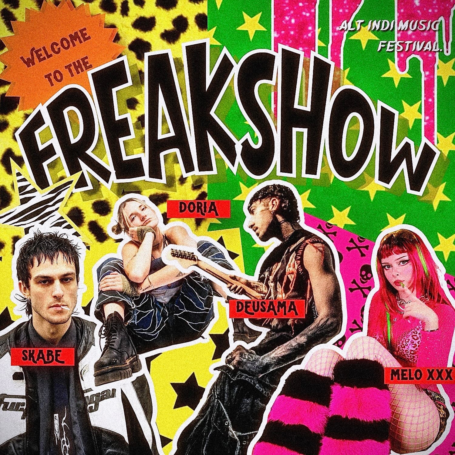 WELCOME TO THE FREAKSHOW // DORIA x SKABE x MELO x DEUSAMA