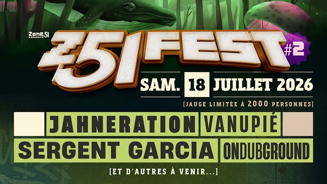 Z51 FEST - J2 - Samedi 18 juillet 2026