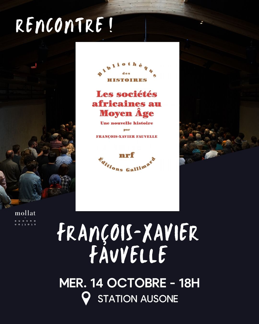 Rencontre avec François- Xavier Fauvelle