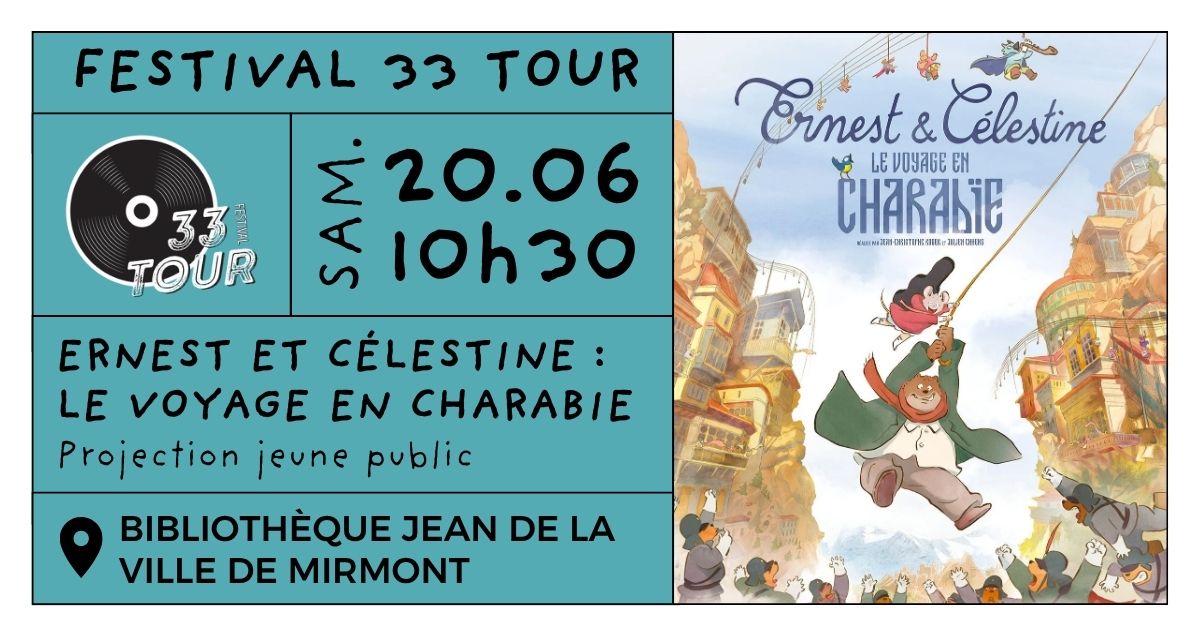 Festival 33 Tour - Fête de la Musique - Projection et café littéraire