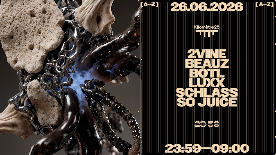 23:59 : BEAUZ, SO JUICE, SCHLASS, 2VINE, LUXX