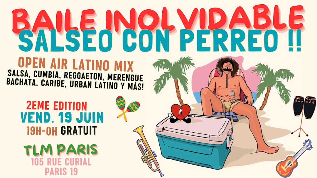 BAILE INOLVIDABLE 2 - Open Air Latino Mix Salseo con Perreo!