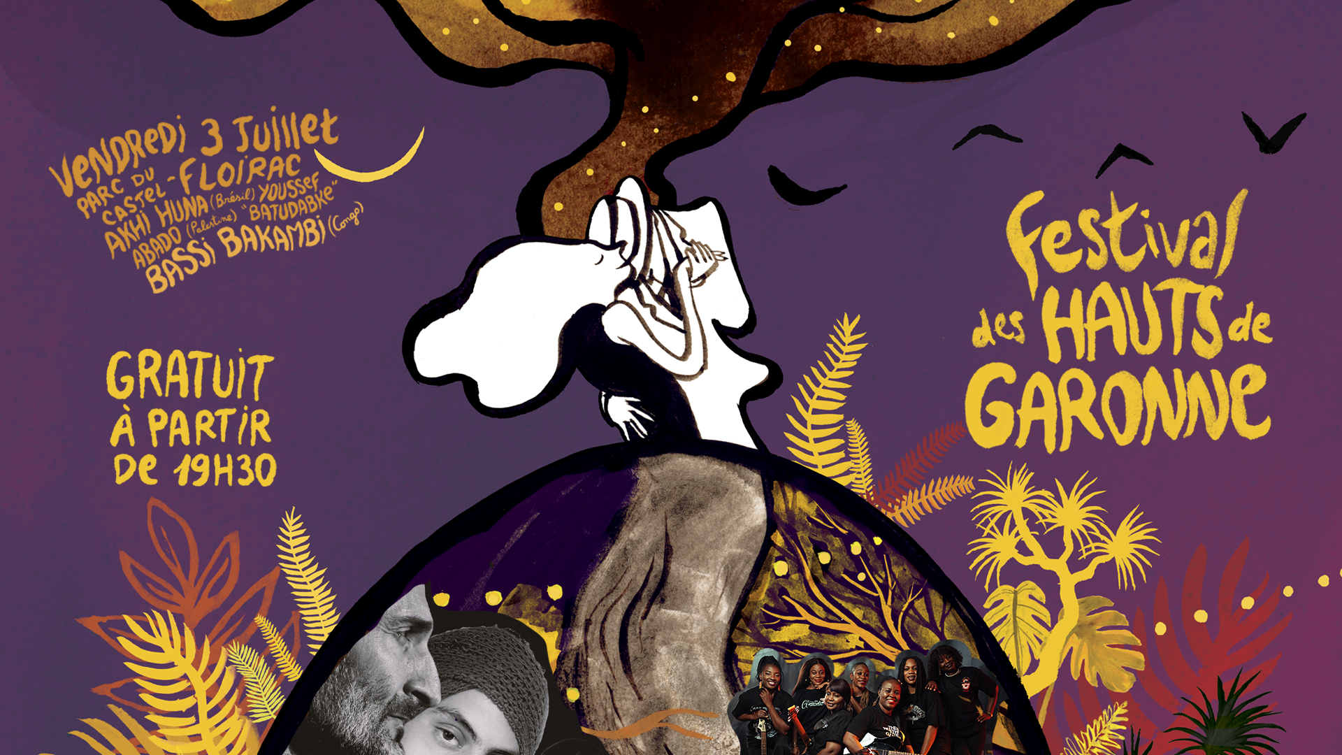 Festival des Hauts de Garonne | 'Akhi Huna & Youssef Abado : Batudabke + Bassi Bakambi