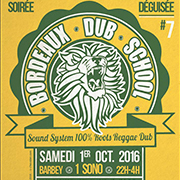 Bordeaux Dub School Avec Maasai Warrior + I-tist + Wandem Sound System
