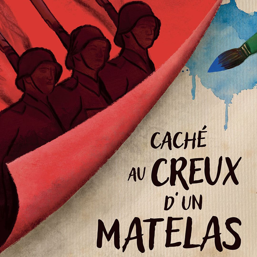 Caché au creux d'un matelas