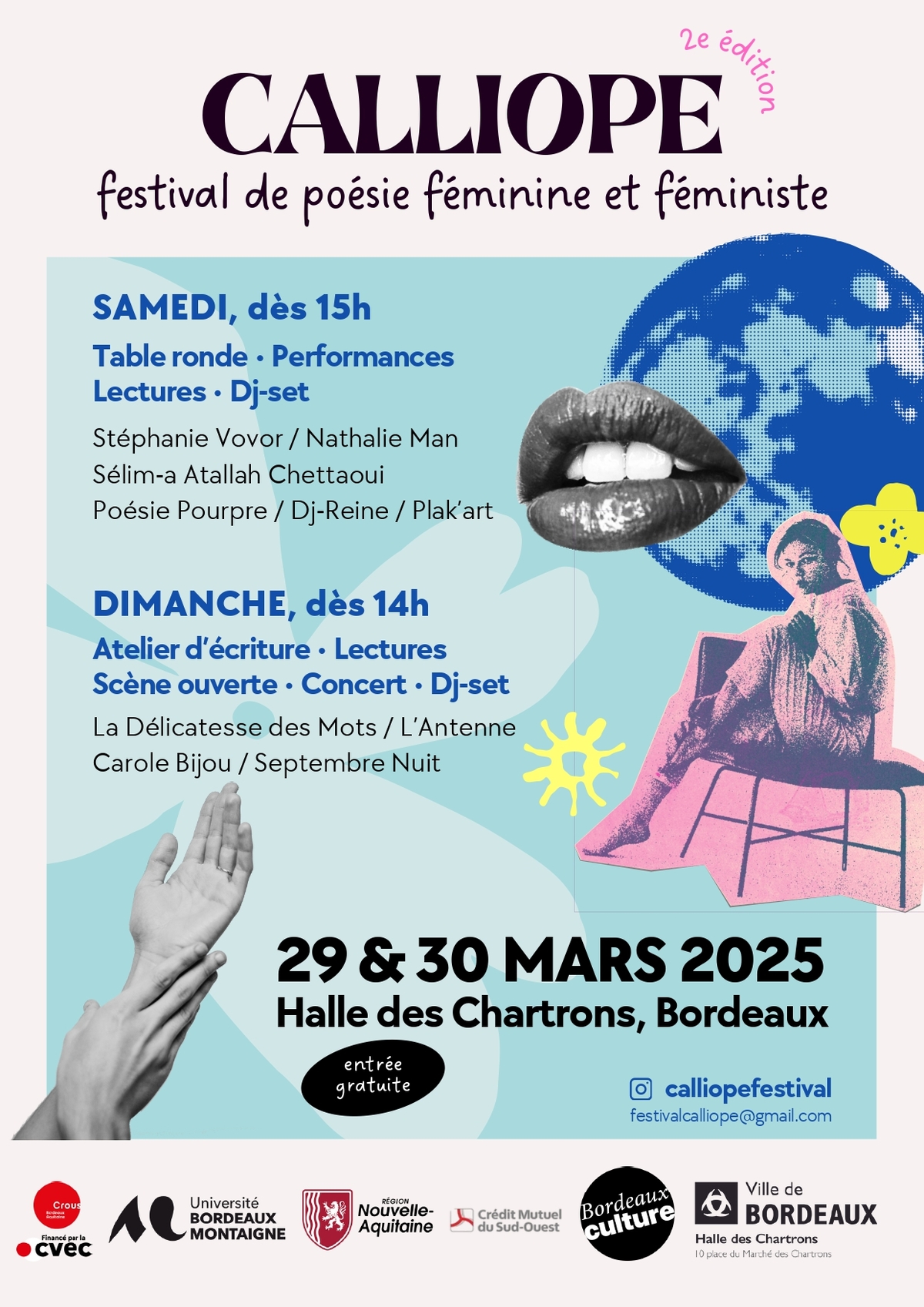Calliope Festival, festival de poésie féminine et féministe