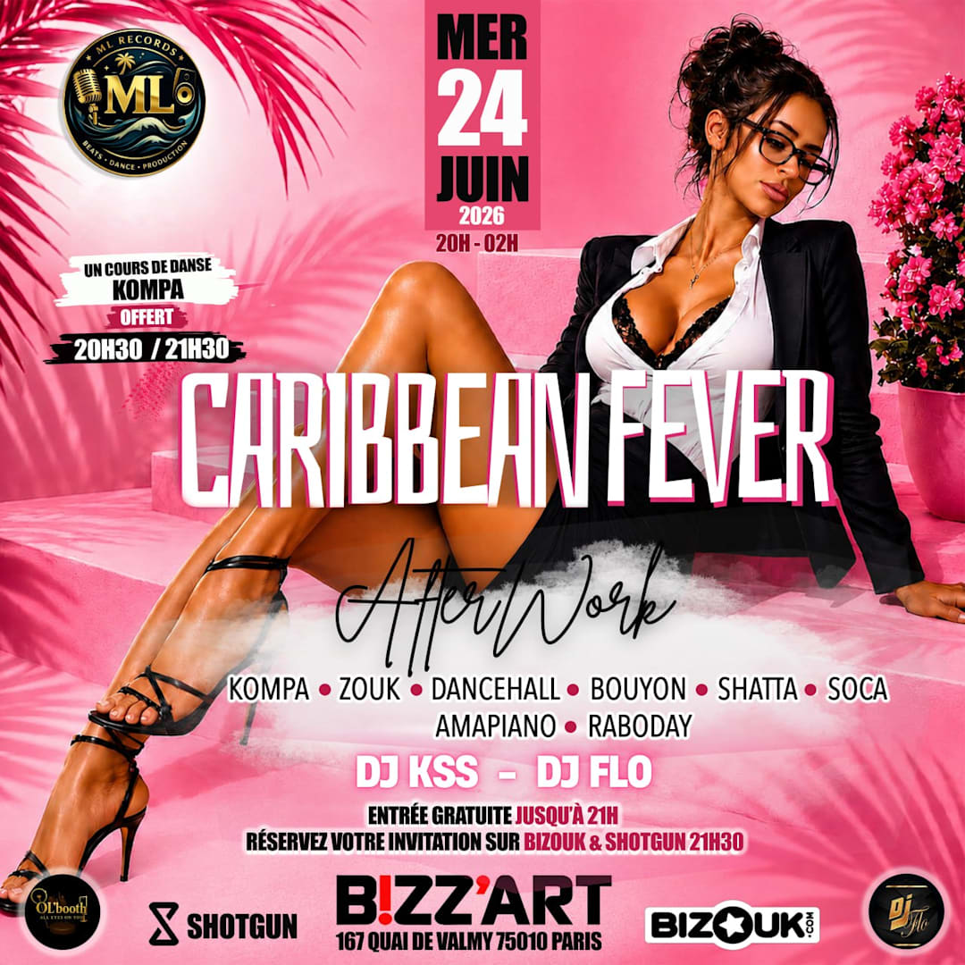 Caribbean Fever Afterwork au Bizz’Art
