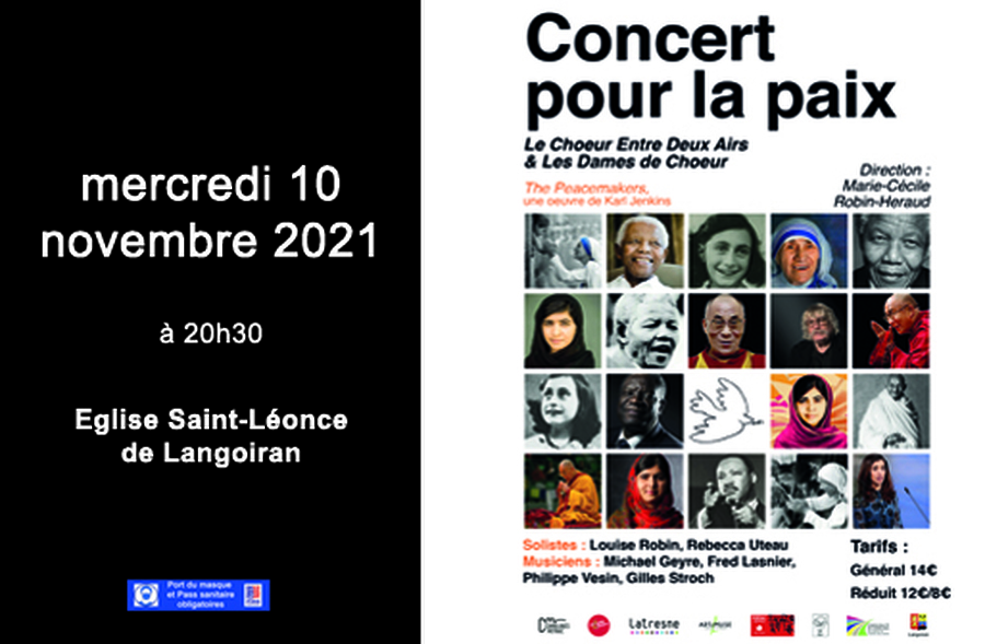 CONCERT POUR LA PAIX - THE PEACEMAKERS de Karl Jenkins