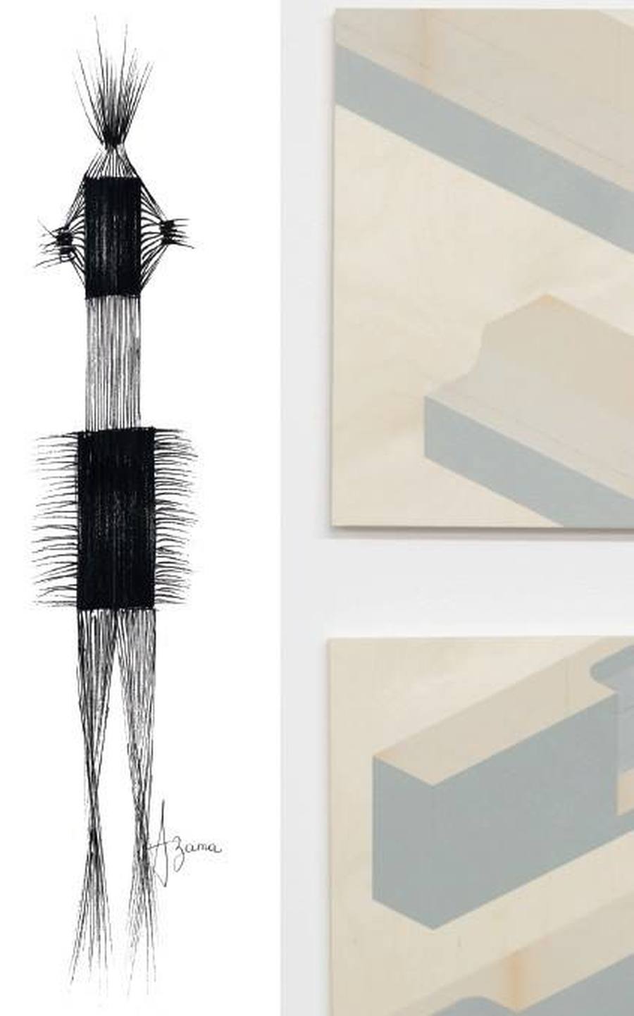 Conférence / Vernissage des artistes Azama Effilochée et Ivan Lassere