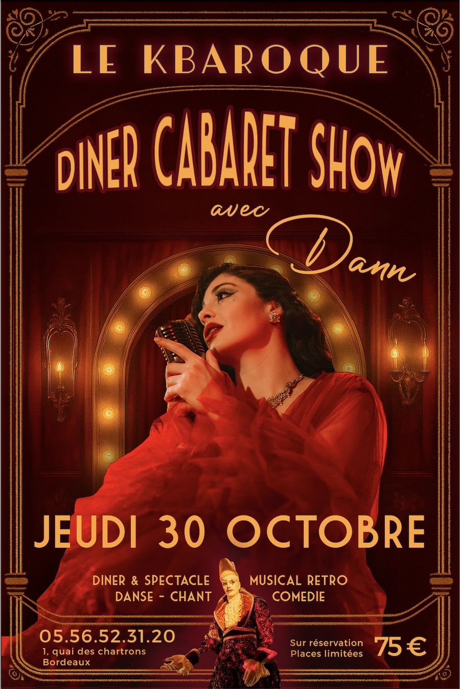 Diner Spectacle avec Dann